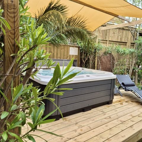 Apartement 4 Personen - 2-Zimmer-Wohnung 40m² - 1 Schlafzimmer - Dusche - TV - Jacuzzi