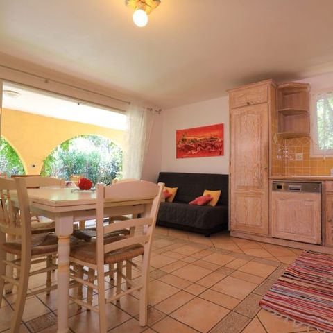Wohnung 4 personen - 2-Zimmer-Wohnung 40m² - 1 Schlafzimmer - Dusche - TV - Jacuzzi