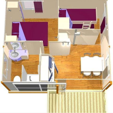 Chalet 4 Personen - LE PELLEGRIN