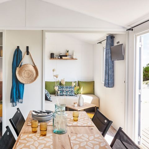 Mobilheim 5 Personen - Mobil LAVANDE Klimatisiert 2 Zimmer (27m²)