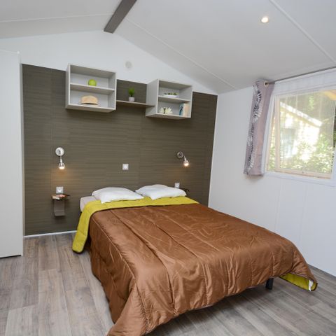 Mobilheim 5 Personen - Mobil P.M.R. klimatisiert 2 Schlafzimmer (34m²)