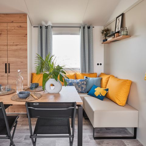 Mobilheim 6 Personen - Mobil ROMARIN klimatisiert 3 Zimmer (31m²)