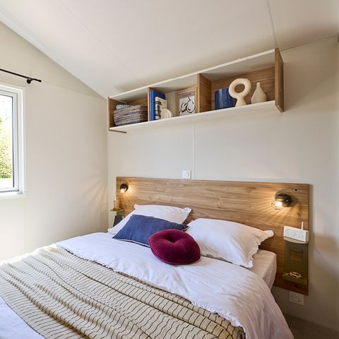 Mobilheim 6 Personen - Mobil CANNELLE klimatisiert 3 Schlafzimmer (33m²)