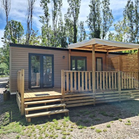 Mobilheim 6 personen - Mobilheim | Comfort | 3 Zi. | 6 Pers. | Erhöhte Terrasse | Clim.