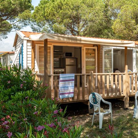 Mobilheim 6 personen - Mobilheim | Classic | 2 Zi. | 4/6 Pers. | Erhöhte Terrasse | Klim.