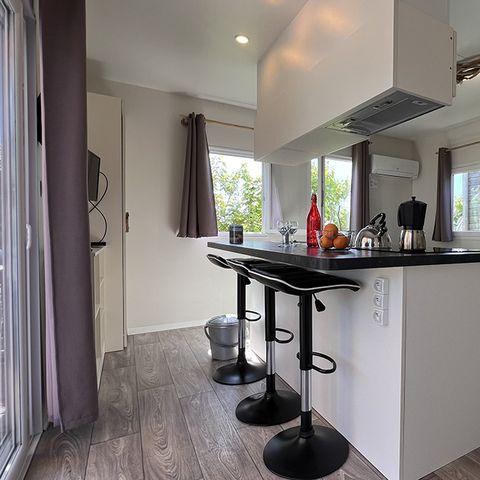Mobilheim 5 Personen - Key West - 34m² - 2 Schlafzimmer - klimatisiert