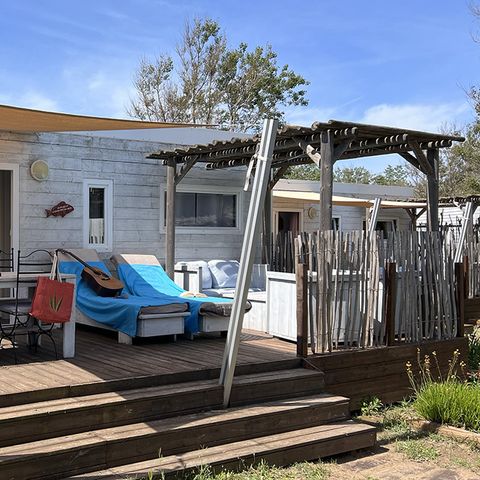 Mobilheim 5 Personen - Key West - 34m² - 2 Schlafzimmer - klimatisiert