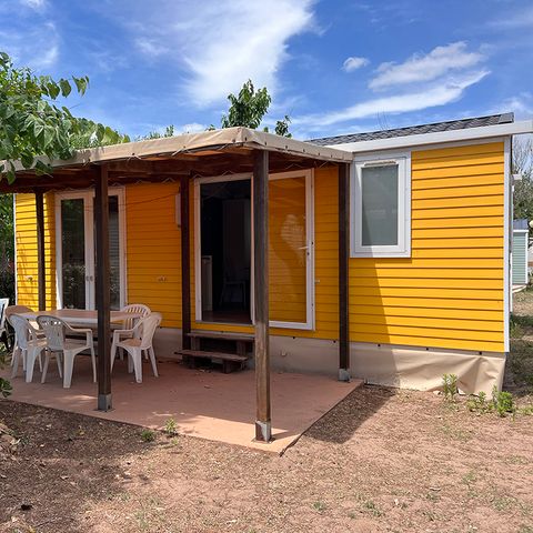 Mobilheim 6 Personen - Hithome - 30m² - klimatisiert - 2 Schlafzimmer