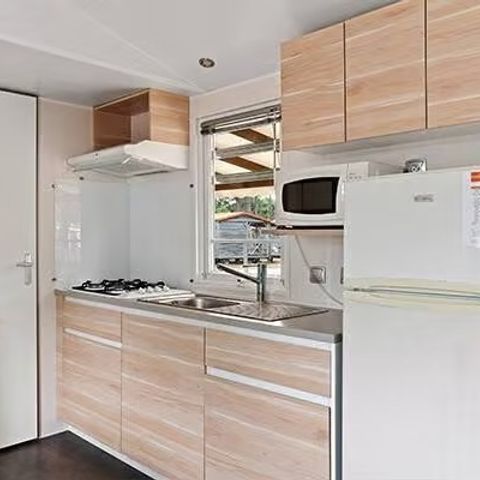 Mobilheim 6 personen - Classic | 3 Schlafz. | 6 Pers. | Klimaanlage | TV