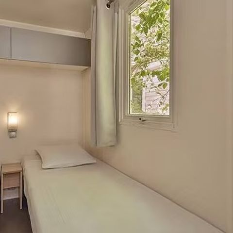 Mobilheim 6 personen - Classic | 3 Schlafz. | 6 Pers. | Klimaanlage | TV