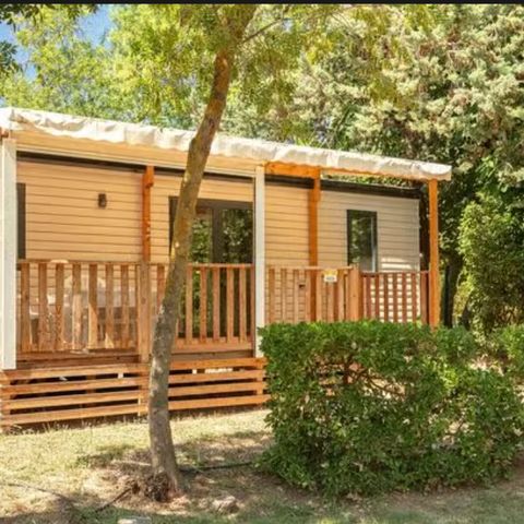 Mobilheim 6 personen - Mobilheim | Premium | 3 Zi. | 6 Pers. | Erhöhte Terrasse | Klima.