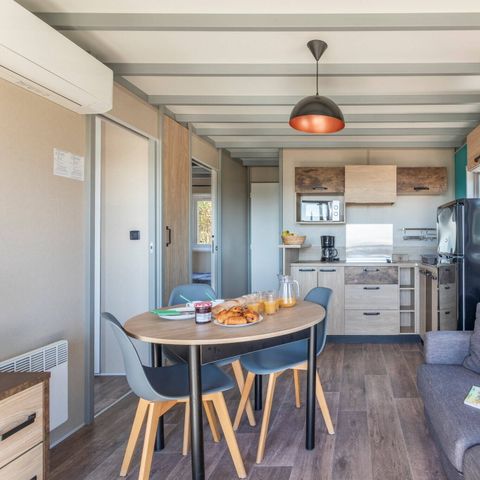 Chalet 5 Personen - Chalet | Comfort | 2 Zi. | 5 Pers. | Erhöhte Terrasse | Klimaanlage | TV
