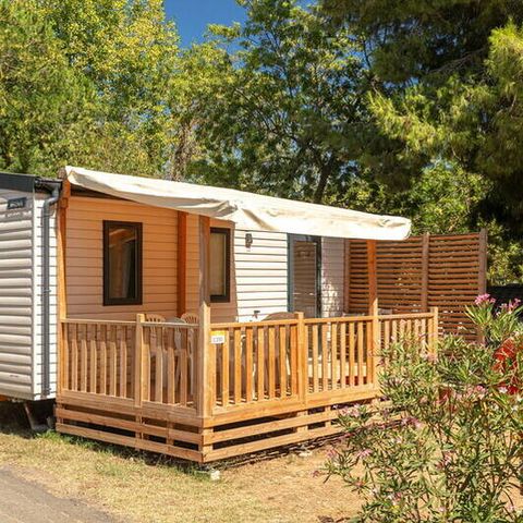 Mobilheim 4 personen - Mobilheim | Comfort | 2 Zi. | 4 Pers. | Erhöhte Terrasse | Klim.