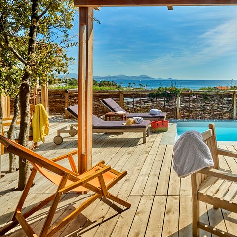 Mobilheim 8 personen - Lodge Riviera - 2 bis - Klim. Plancha