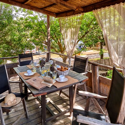 Mobilheim 6 personen - Lodge - 2 bis - Klim. Plancha