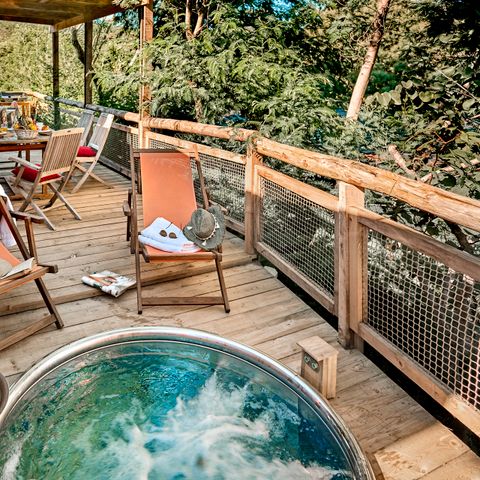 Mobilheim 6 personen - Lodge - 2 bis - Meerblick klimatisiert. Plancha