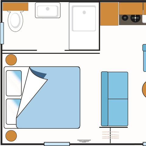 LODGE 2 Personen - Lodge Naturblick