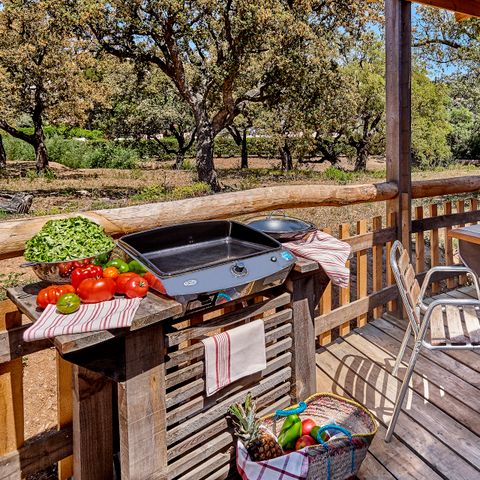 Lodge 2 personen - Naturblick