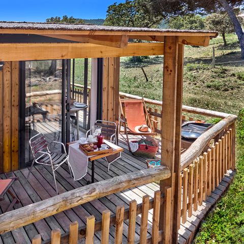 Lodge 2 personen - Naturblick