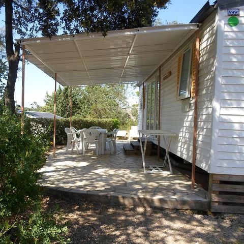 Mobilheim 4 Personen - Cottage A - 2 Zimmer - 4 Personen