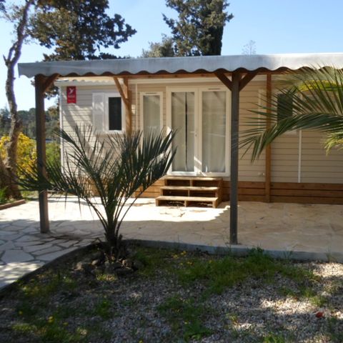 Mobilheim 6 Personen - Cottage A - 3 Zimmer - 6 Personen