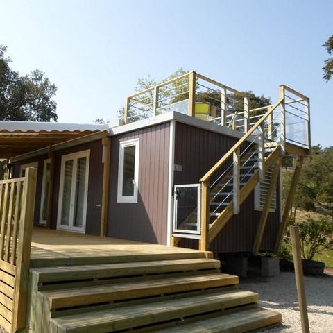 Mobilheim 4 Personen - Privilège Solarium - 2 Schlafzimmer - 4 Personen