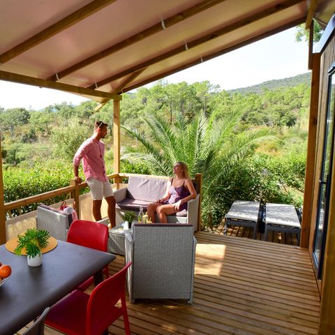 Mobilheim 6 Personen - Premium Spa - 3 Schlafzimmer - 6 Personen