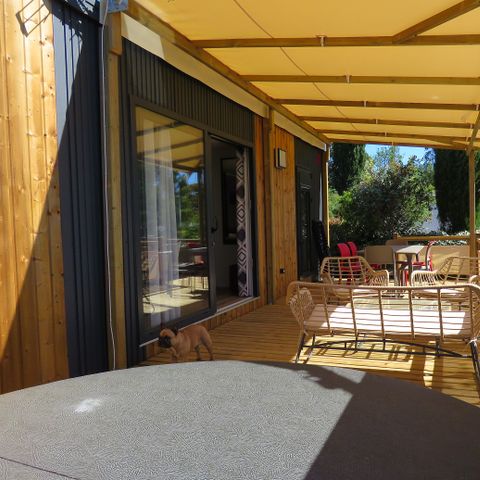 Mobilheim 6 Personen - Premium Spa - 3 Schlafzimmer - 6 Personen