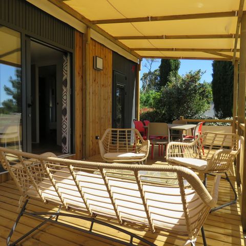 Mobilheim 6 Personen - Premium Spa - 3 Schlafzimmer - 6 Personen