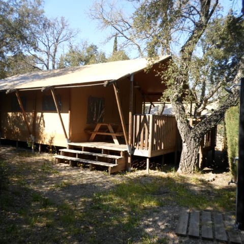 AUßERGEWÖHNLICHE UNTERKUNFT 6 Personen - Bergerie Lodge - 2 Schlafzimmer und 1 Hüttenbett