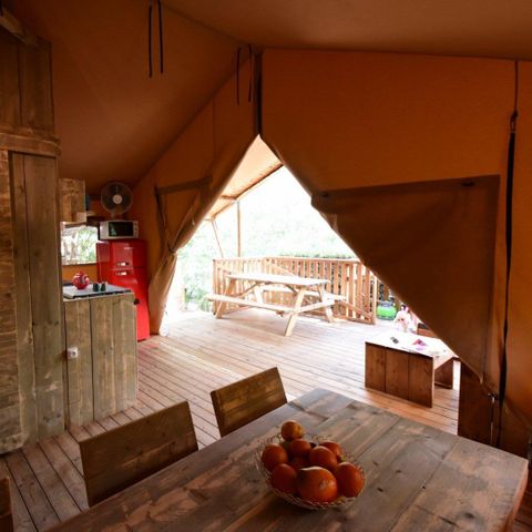 AUßERGEWÖHNLICHE UNTERKUNFT 6 Personen - Bergerie Lodge - 2 Schlafzimmer und 1 Hüttenbett