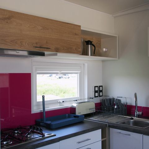 Mobilheim 6 Personen - TAOS PREMIUM Blick Salins 6P. 3Ch. 2SB.