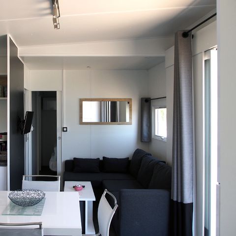 Mobilheim 6 Personen - TAOS PREMIUM Blick Salins 6P. 3Ch. 2SB.