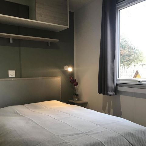 Mobilheim 6 Personen - Mobilheim 36m² - Klimaanlage + TV + Überdachte Terrasse