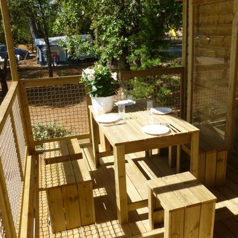 LODGE 5 Personen - Hütte Lodge CARRELET Komfort 32m² - 2 Zimmer