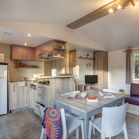 Mobilheim 6 Personen - COTTAGE 6p 3ch 2SdB clim ****
