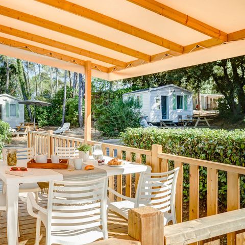 Mobilheim 6 Personen - COTTAGE 6p 3ch 2SdB clim ****