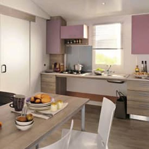 Mobilheim 5 Personen - Cottage 4/5p 2ch clim *** PMR