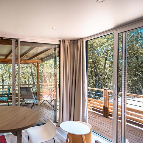 Mobilheim 2 Personen - Key Westotel 2 pers. A/C + Bettwäsche und Handtücher inklusive