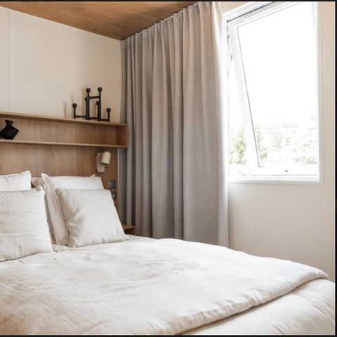 AUßERGEWÖHNLICHE UNTERKUNFT 4 Personen - Mobilheim Cottage Premium 2 Schlafzimmer - Klimaanlage - Geschirrspüler