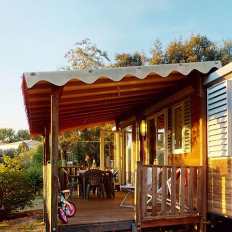 Mobilheim 6 Personen - Cottage Confort 3 Zimmer + Klimaanlage + Geschirrspülmaschine