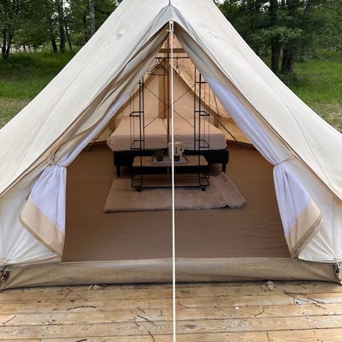 SafariZelt 2 Personen - ZELT mit Terrasse