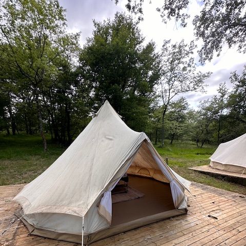 SafariZelt 2 Personen - ZELT mit Terrasse