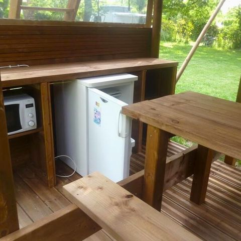 Zelt 2 Personen - Ciela Cabane - 1 Zimmer (ohne Sanitäranlagen)