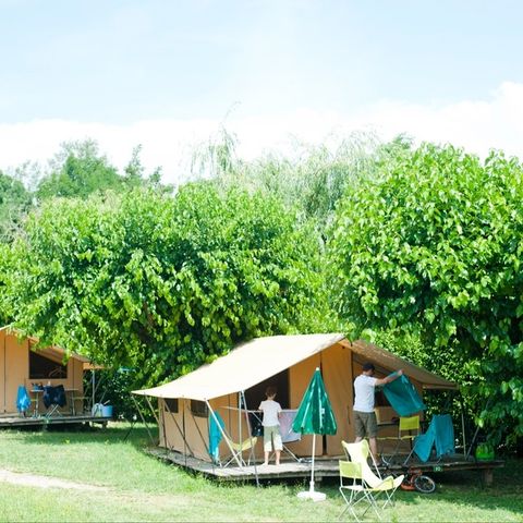 Zelt 5 personen - Zelt Ciela Nature - 2 Zimmer (ohne Sanitäranlagen)