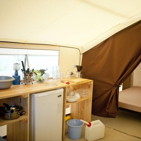 Zelt 5 Personen - Zelt Ciela Nature - 2 Zimmer (ohne Sanitäranlagen)
