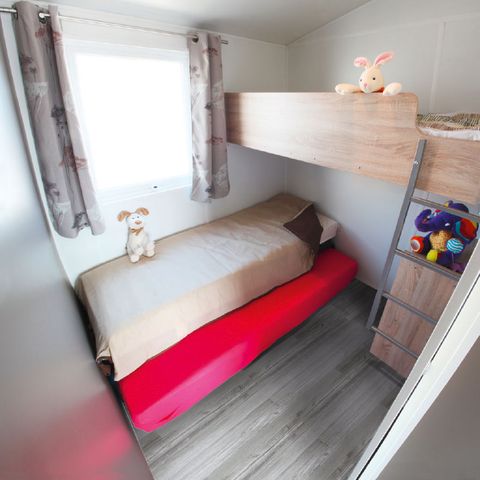 Mobilheim 4 Personen - Rapid home Standard 20m² (2 Schlafzimmer, max. 3 Erwachsene + 1 Kleinkind) ohne Sanitäranlagen