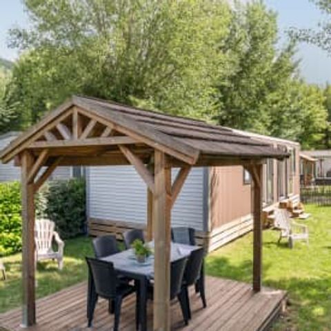 Mobilheim 6 Personen - Cottage Pouncho 6p 3ch 2sdb **** clim