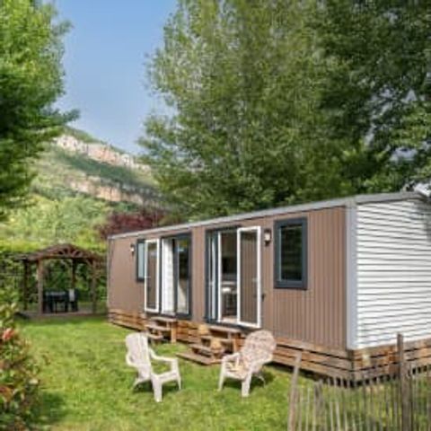 Mobilheim 6 Personen - Cottage Pouncho 6p 3ch 2sdb **** clim