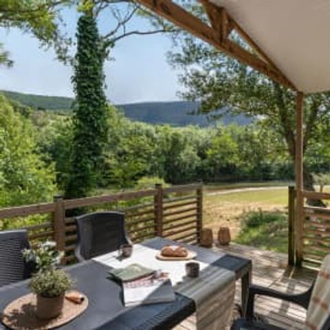 Mobilheim 4 Personen - Cottage Dourbie 4p 2ch 1sdb **** clim